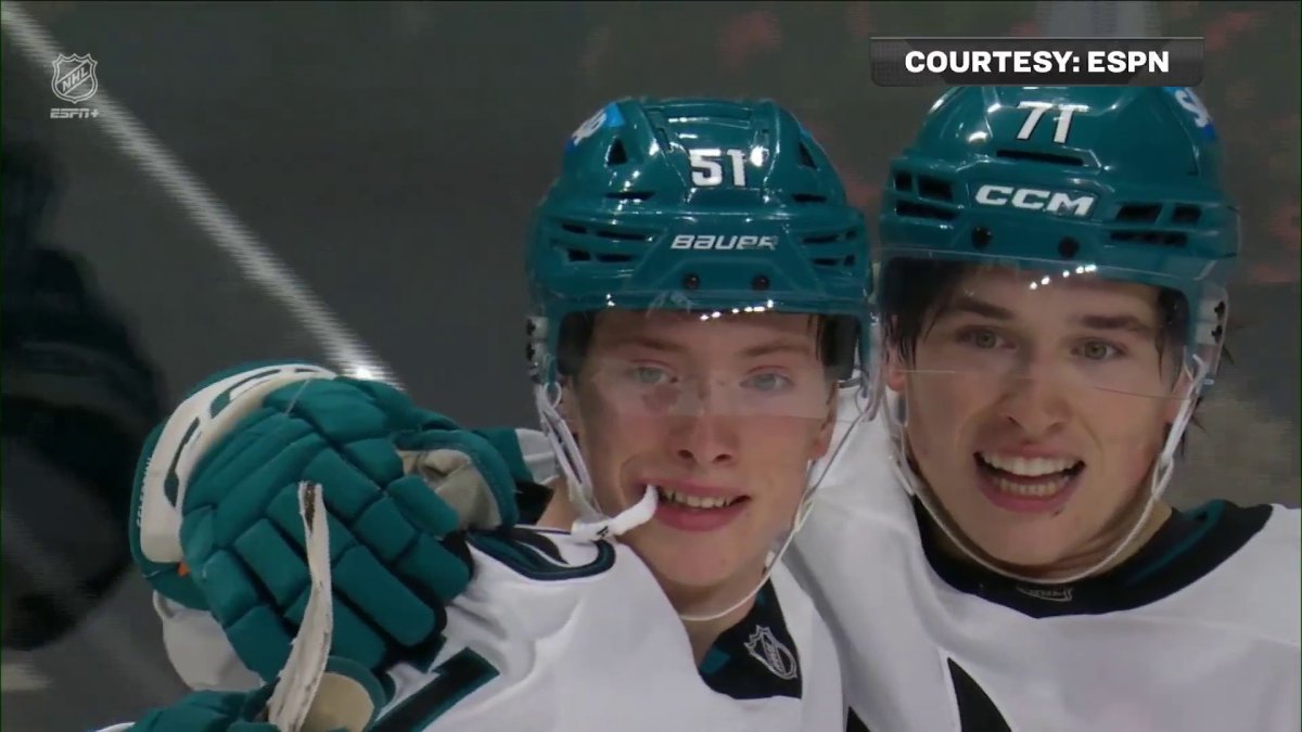 Collin Graf scores goal in OT to give Sharks win vs. Wild – NBC Sports Bay Area & California