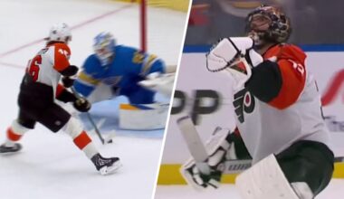 Watch Trevor Zegras, Samuel Ersson deliver for Flyers in shootout – NBC Sports Philadelphia