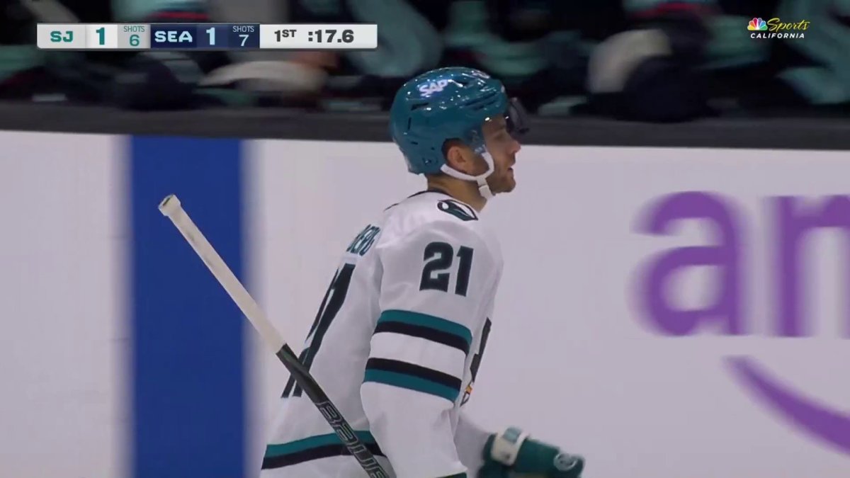 Alex Wennberg evens score with power play goal vs. Kraken – NBC Sports Bay Area & California