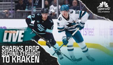 Sharks drop second straight on road in loss to Kraken – NBC Sports Bay Area & California
