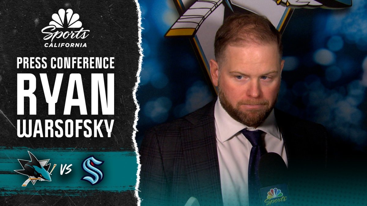 Ryan Warsofsky pleased by Sharks’ ‘better’ effort in loss – NBC Sports Bay Area & California