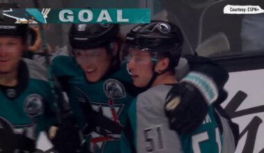 Ty Dellandrea’s last-minute goal gives Sharks lead vs. Kings – NBC Sports Bay Area & California