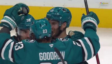 Barclay Goodrow’s first goal of season gives Sharks the lead – NBC Sports Bay Area & California