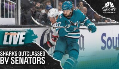 Sharks unable to defend home ice in loss vs. Senators – NBC Sports Bay Area & California