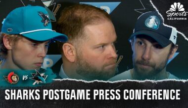 Ryan Warsofsky, Sharks players take issue with loss to Senators – NBC Sports Bay Area & California