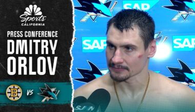 Dmitry Orlov describes huge hit to set tone in Sharks’ win – NBC Sports Bay Area & California
