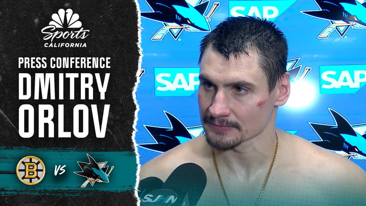Dmitry Orlov describes huge hit to set tone in Sharks’ win – NBC Sports Bay Area & California