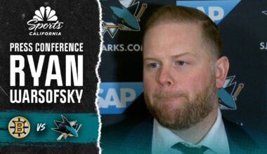 Ryan Warsofsky approves of Sharks’ intensity in win vs. Bruins – NBC Sports Bay Area & California
