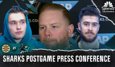 Ryan Warsofsky, Macklin Celebrini detail Sharks’ win vs. Bruins – NBC Sports Bay Area & California