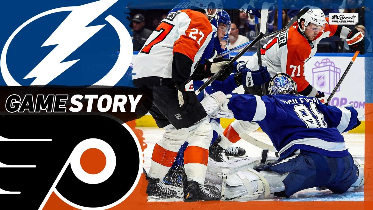 Watch highlights as Flyers get shut out by Lightning in Tampa Bay – NBC Sports Philadelphia