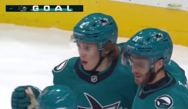 Will Smith scores on Sharks’ power play to tie game vs. Canucks – NBC Sports Bay Area & California