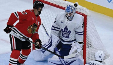 Joseph Woll stands tall, but Leafs' confidence sags with loss in Chicago