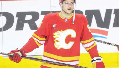 Brayden Pachal’s pick-me-up says a lot about Flames’ depth defenceman