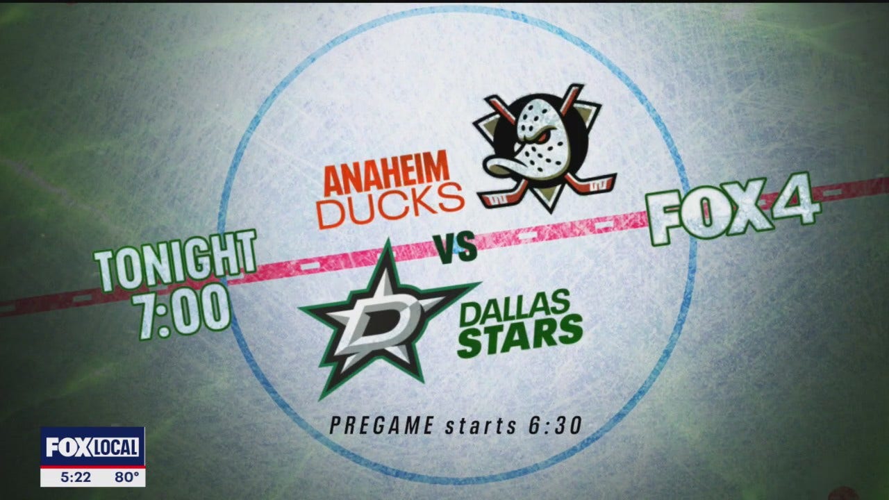 Dallas Stars take on Anaheim Ducks on FOX 4