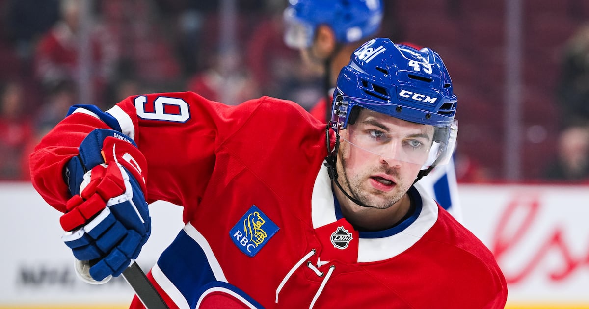 Ice Chips: Habs F Davidson to make NHL debut on Saturday