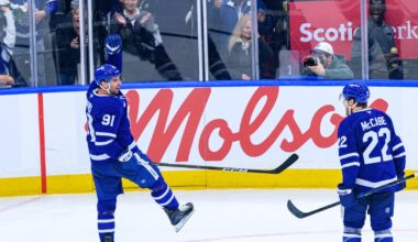 John Tavares’ effort in helping Toronto Maple Leafs to OT victory leaves teammates awestruck