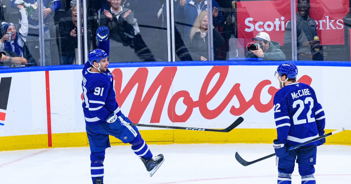 John Tavares’ effort in helping Toronto Maple Leafs to OT victory leaves teammates awestruck