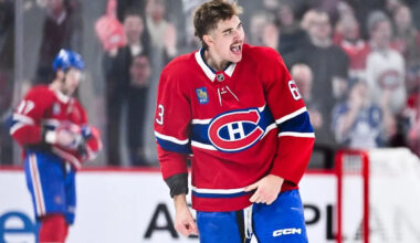 Hidden Game: Florian Xhekaj brings energy to Canadiens in NHL debut against Leafs
