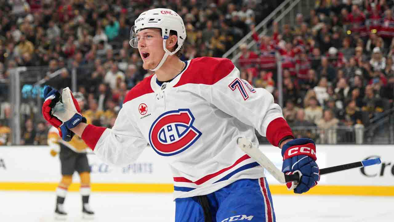 Canadiens beat Golden Knights for third straight win