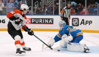 Zegras has 2 goals and assist, gets winner in shootout as Flyers beat Blues