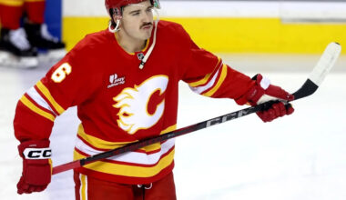 Calgary Flames send Rory Kerins back to AHL, call up Dryden Hunt and Sam Morton