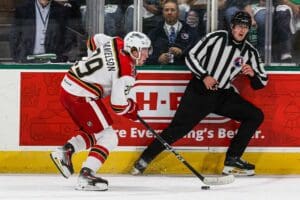 Nate Danielson, red wings