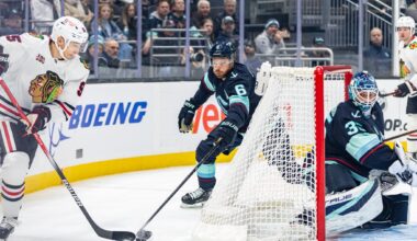Kraken Turn Up (Shot) Volume To Silence Blackhawks, 3-1