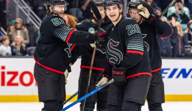 For First Time At Home, Kraken Look Lifeless in 6-1 Loss To Sharks