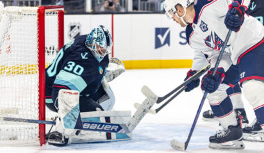 Kraken lose 2-1 in Shootout to Columbus Blue Jackets