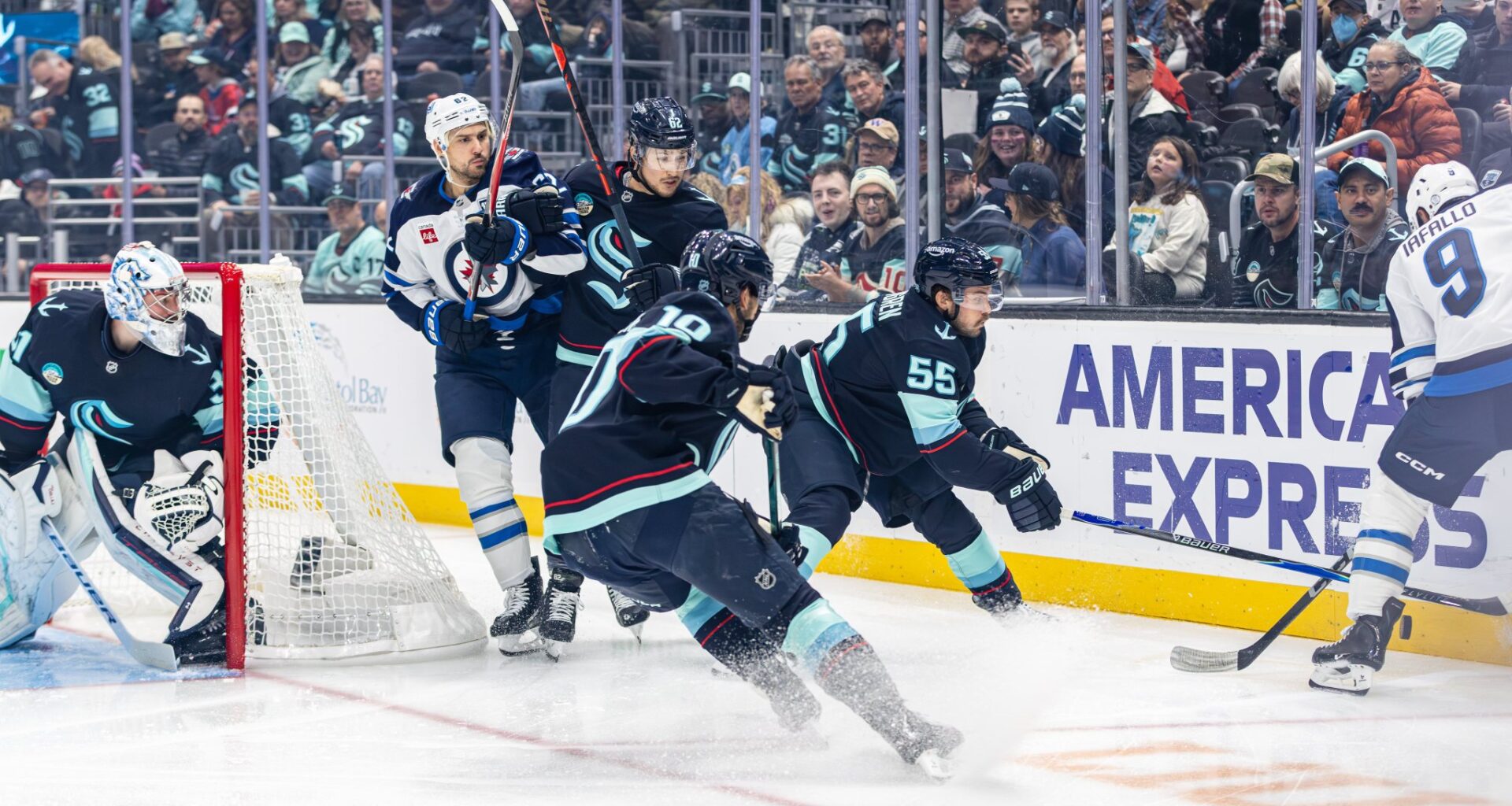 Kraken Overcome 3 One-Goal Deficits - And Themselves