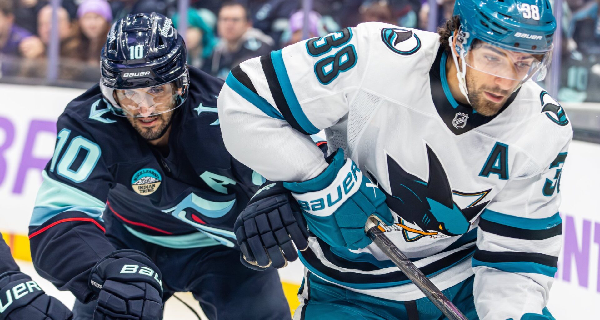 How Do You Spell Relief? G-R-U-B-A-U-E-R; Kraken Goalie Leads 4-1 Win Over Sharks