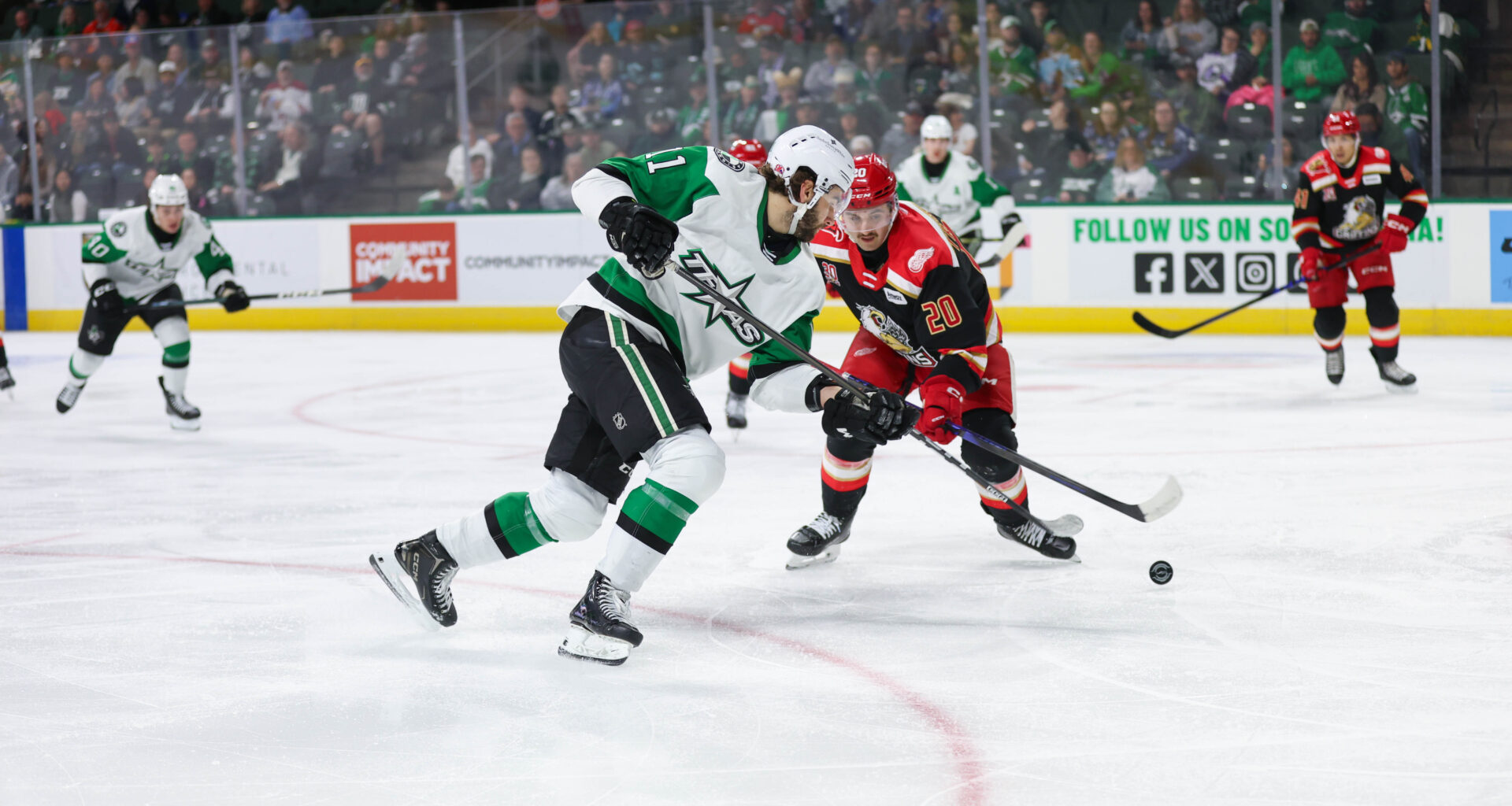 Griffins Handle Stars in Midweek Opener | Texas Stars