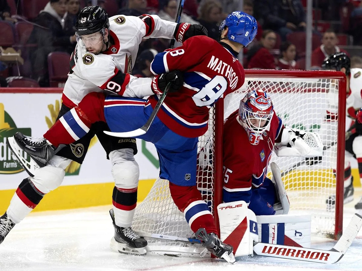 Ottawa Senators give one up in overtime, lose to Montreal Canadiens