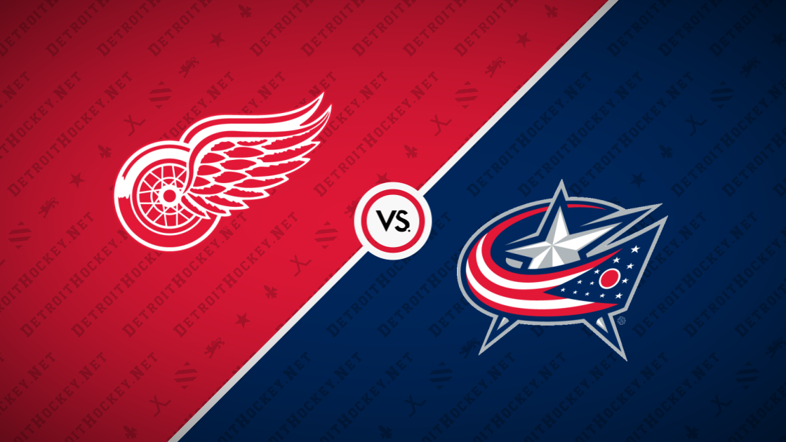 Red Wings vs. Blue Jackets, 11/22/2025 – DetroitHockey.Net