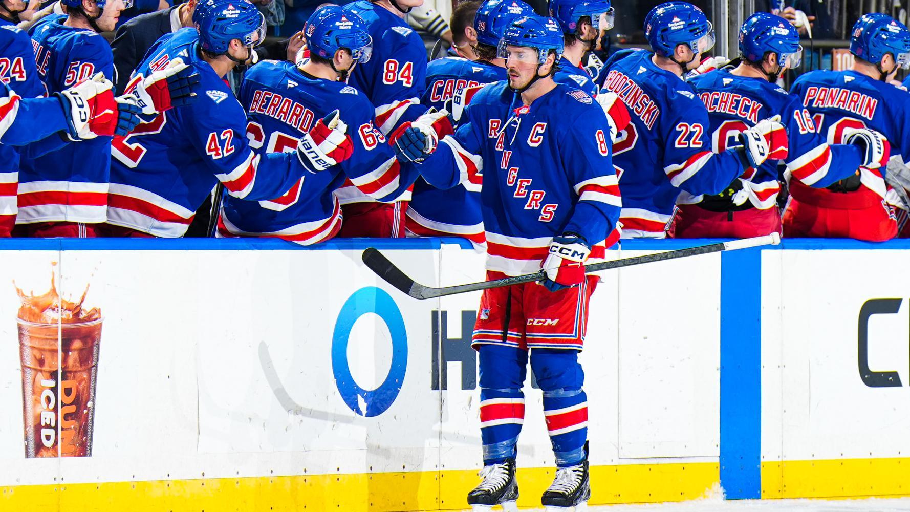 Hagel scores twice as Lightning beat Rangers 4-1 and extend winning streak to 7 games