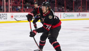 Ottawa Senators’ Thomas Chabot out Thursday while undergoing evaluation for UBI