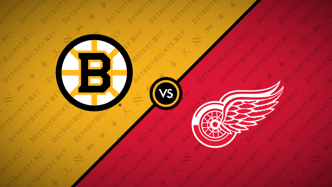 Bruins vs. Red Wings, 11/29/2025 – DetroitHockey.Net