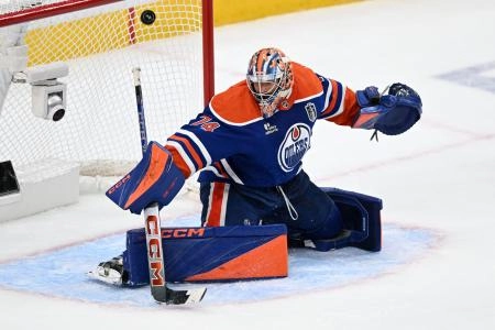 Stuart Skinner, Edmonton Oilers goaltender.