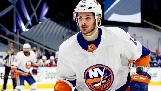 Mat Barzal with the New York Islanders.