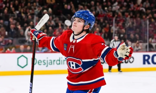 Canadiens forward Cole Caufield