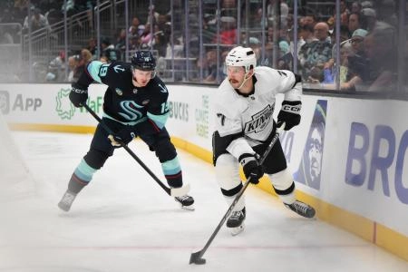 Kyle Burroughs with the Los Angeles Kings.