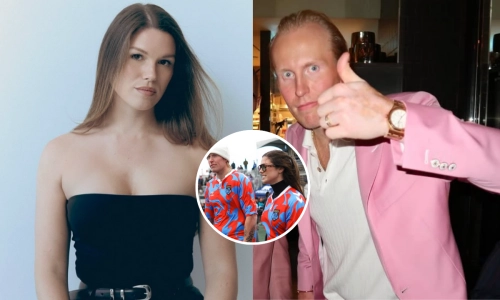 Patrik Laine and his wife Jordan Leigh Patrik Laine and his wife Jordan Leigh