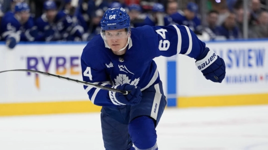 Maple Leafs forward David Kampf Maple Leafs forward David Kampf