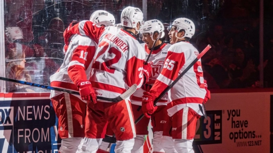 Grand Rapids Griffins AHL celebration win streak Grand Rapids Griffins AHL celebration win streak