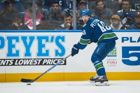 Vancouver Canucks forward Elias Pettersson. Vancouver Canucks forward Elias Pettersson.