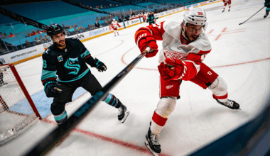 Red Wings face stifling Kraken defense in Tuesday night matchup