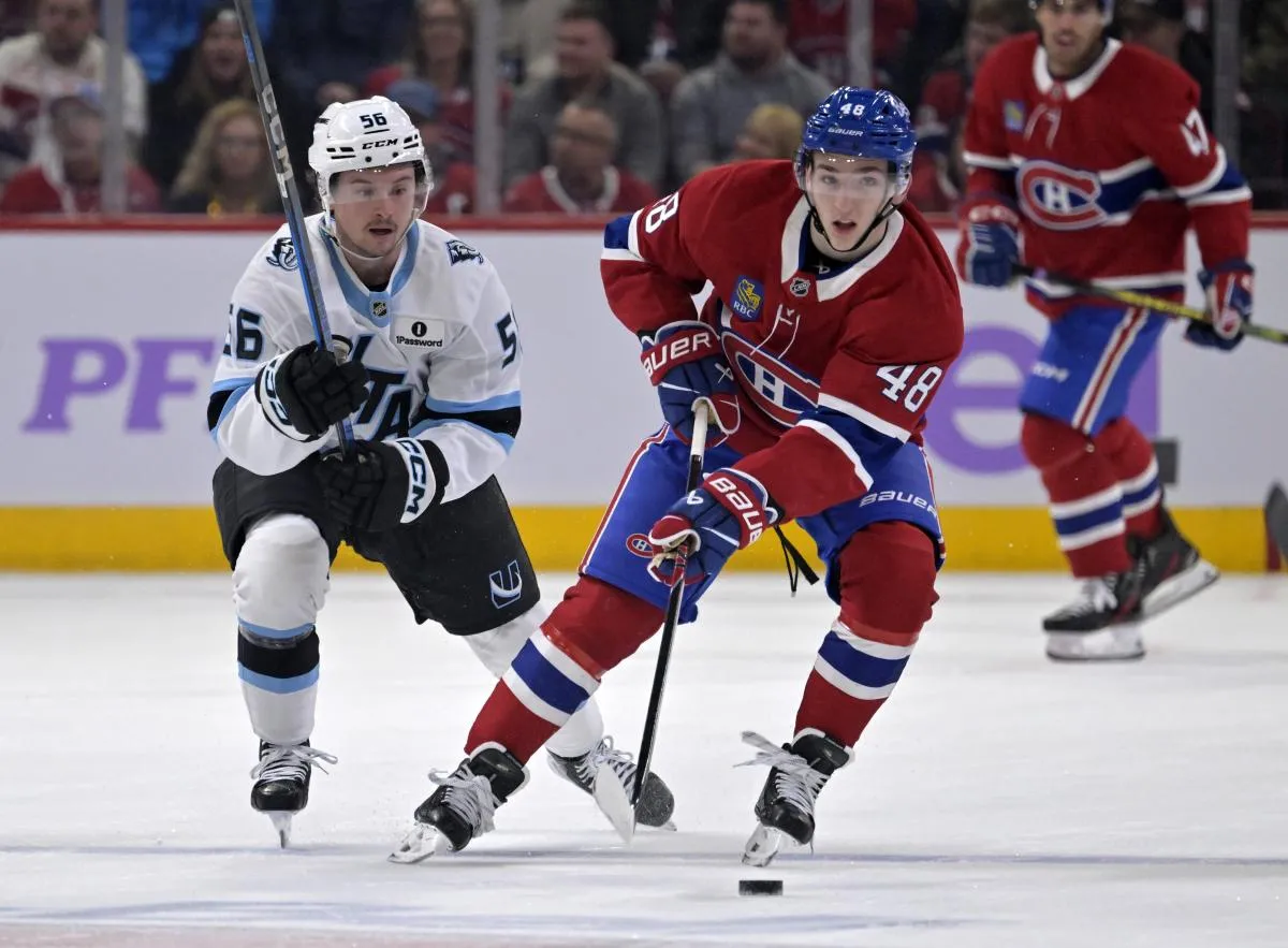 Lane Hutson reveals his roommate on the road and the quiet strategy sessions they share