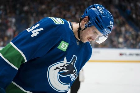 Vancouver Canucks forward stands out the only way he can