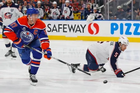 Connor McDavid vs. The Columbus Blue Jackets