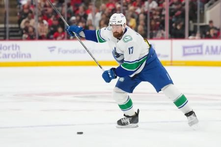 Vancouver Canucks defenseman Filip Hronek.